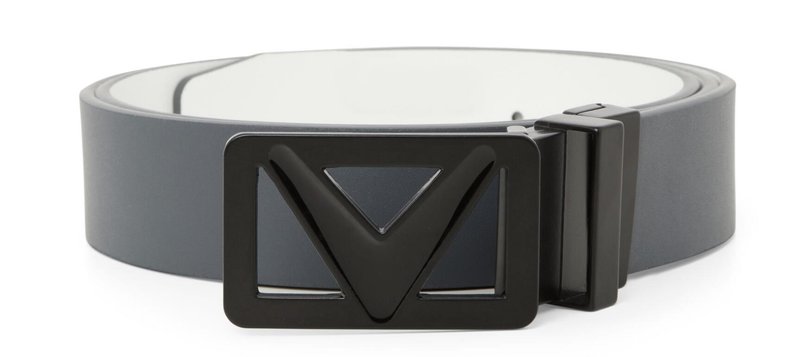 Callaway Reversible heren riem, grijs/wit