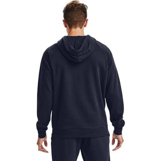 Under Armour Rival Fleece Big Logo heren hoodie, midnight navy