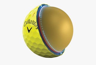 Callaway Chrome Tour 24 golfballen, geel