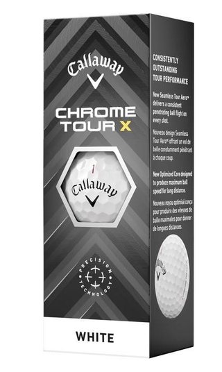 Callaway Chrome Tour X 24 golfballen