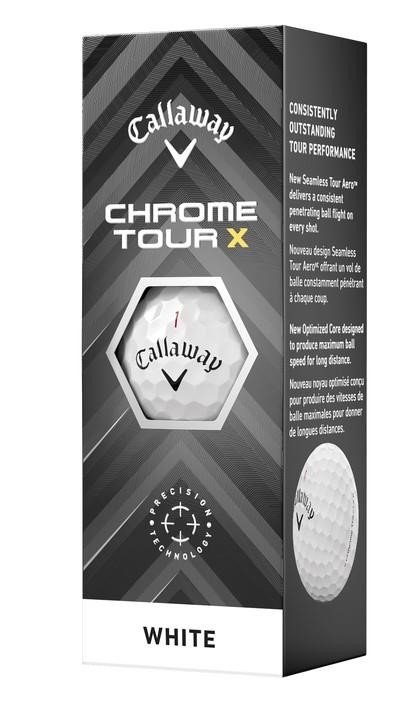 Callaway Chrome Tour X 24 golfballen