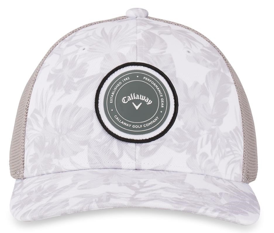 Callaway Playing Through Trucker heren pet, white tropical