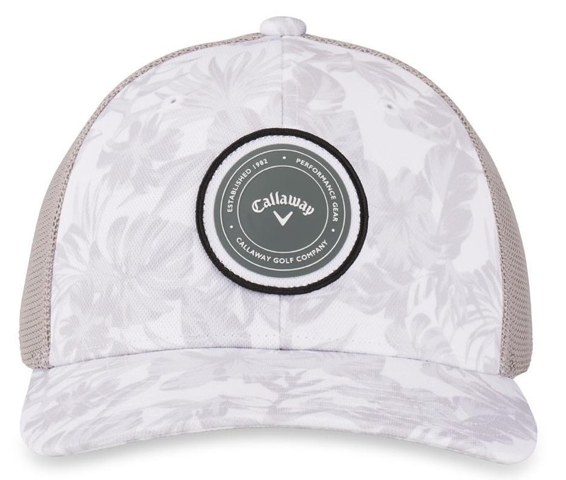 Callaway Playing Through Trucker heren pet, white tropical