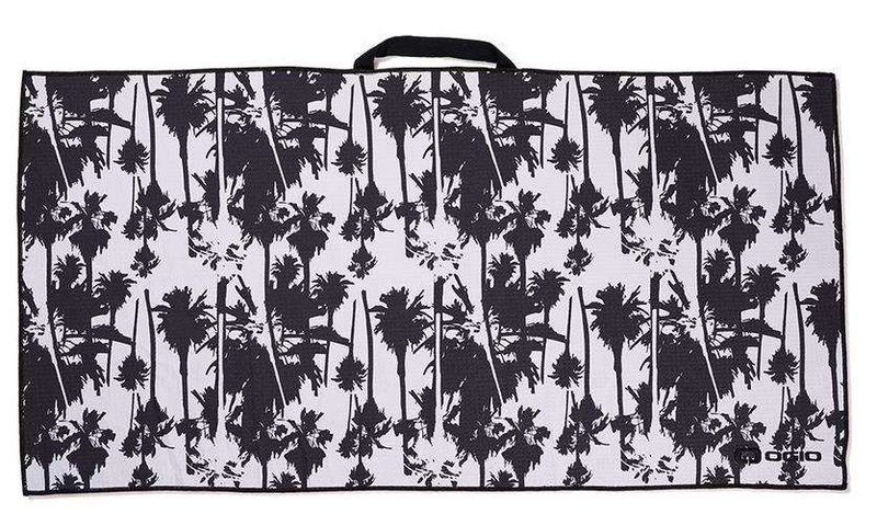 Ogio Aloha handdoek, zwart/wit