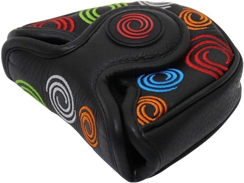 Callaway Golf Odyssey Swirl Mallet putter headcover, zwart