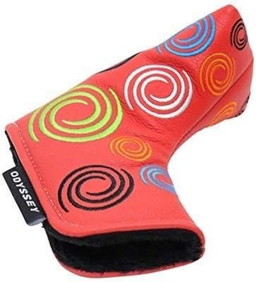 Odyssey Tour Swirl Putter Headcover, rood, Blade