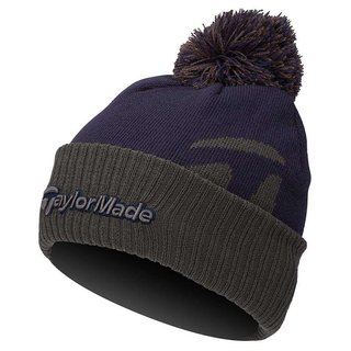 TaylorMade Bobble Beanie heren wintermuts, navy