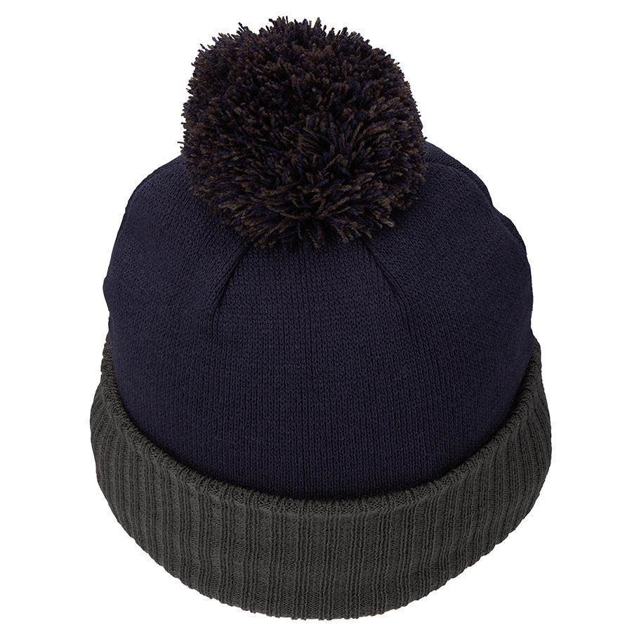 TaylorMade Bobble Beanie heren wintermuts, navy