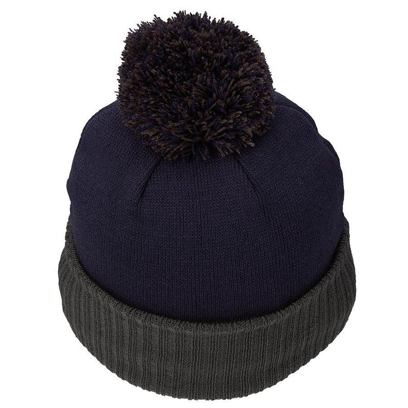 TaylorMade Bobble Beanie heren wintermuts, navy