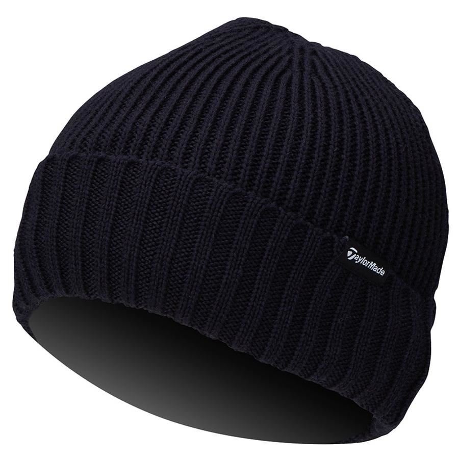 TaylorMade Ribbed Knit heren muts, navy
