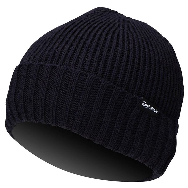 TaylorMade Ribbed Knit heren muts, navy