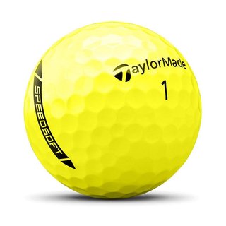 TaylorMade SpeedSoft golfballen, geel