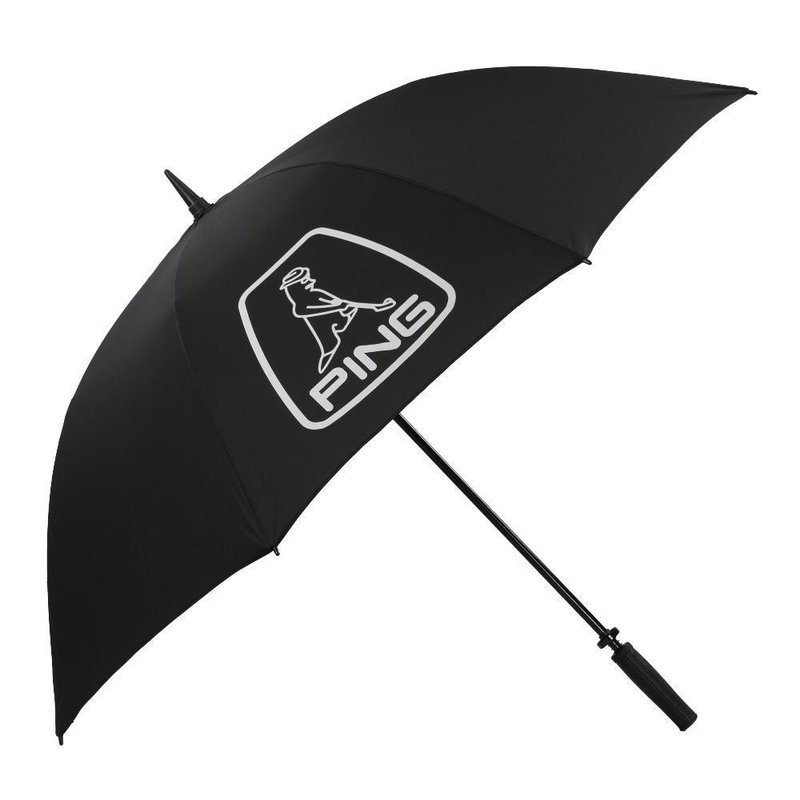 PING Golf Ping Single Canopy Mr. Ping golfparaplu 62", zwart