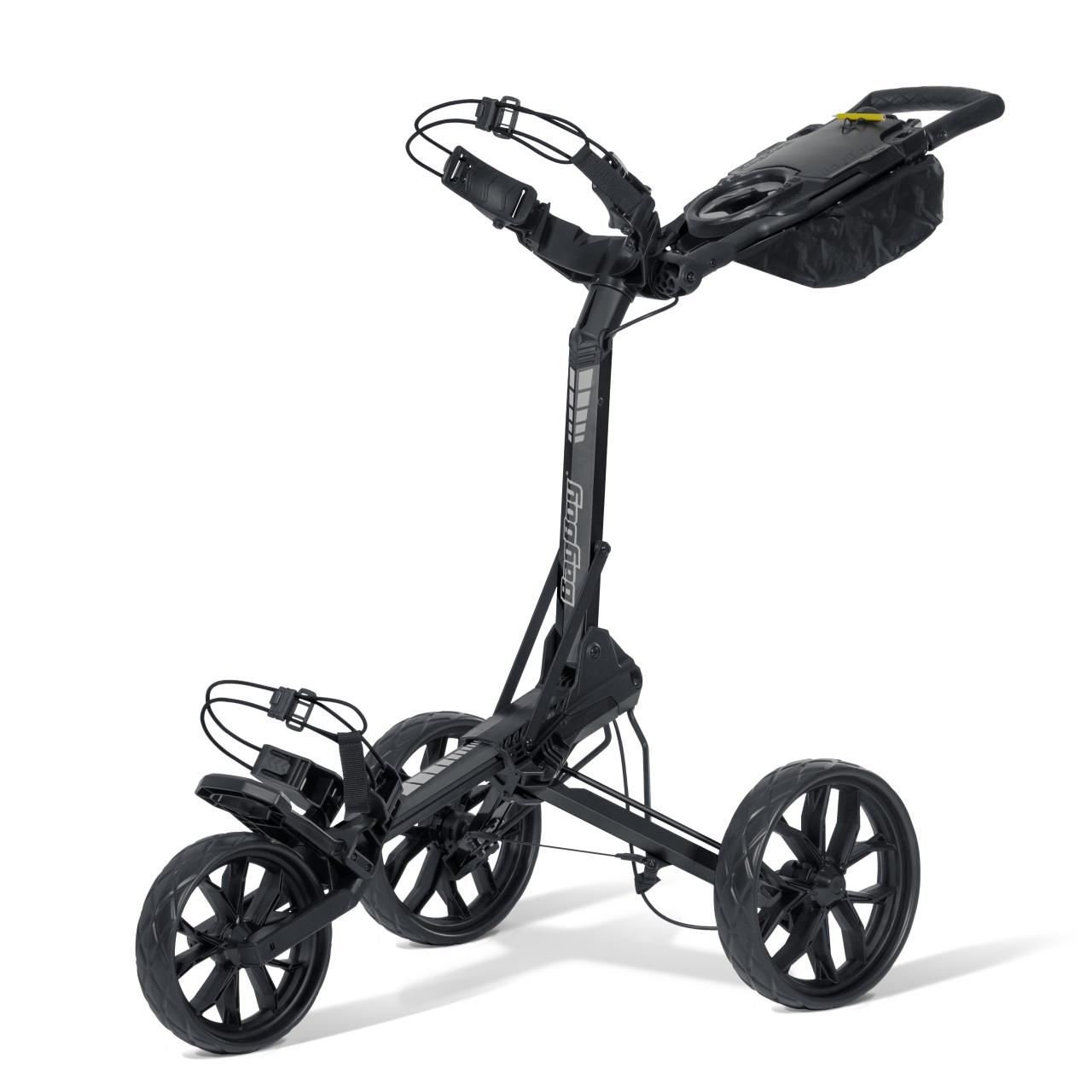 Bag Boy Slimfold Compact handtrolley, zwart/zwart