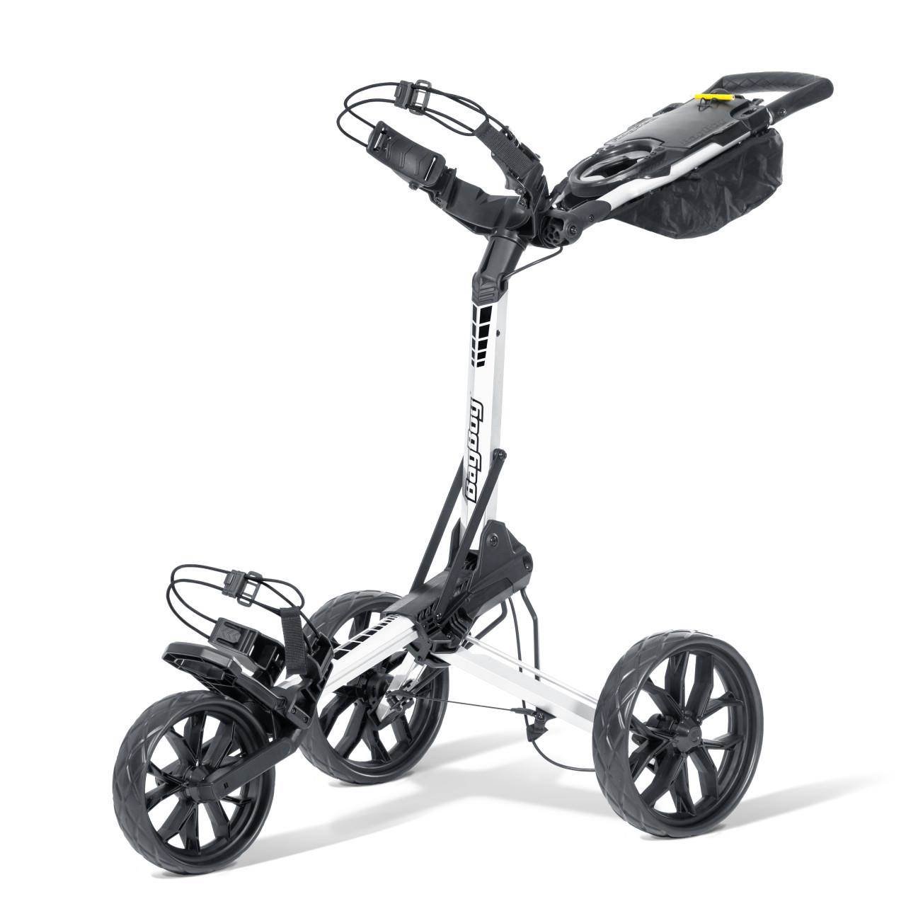 Bag Boy Slimfold Compact handkar, wit/zwart