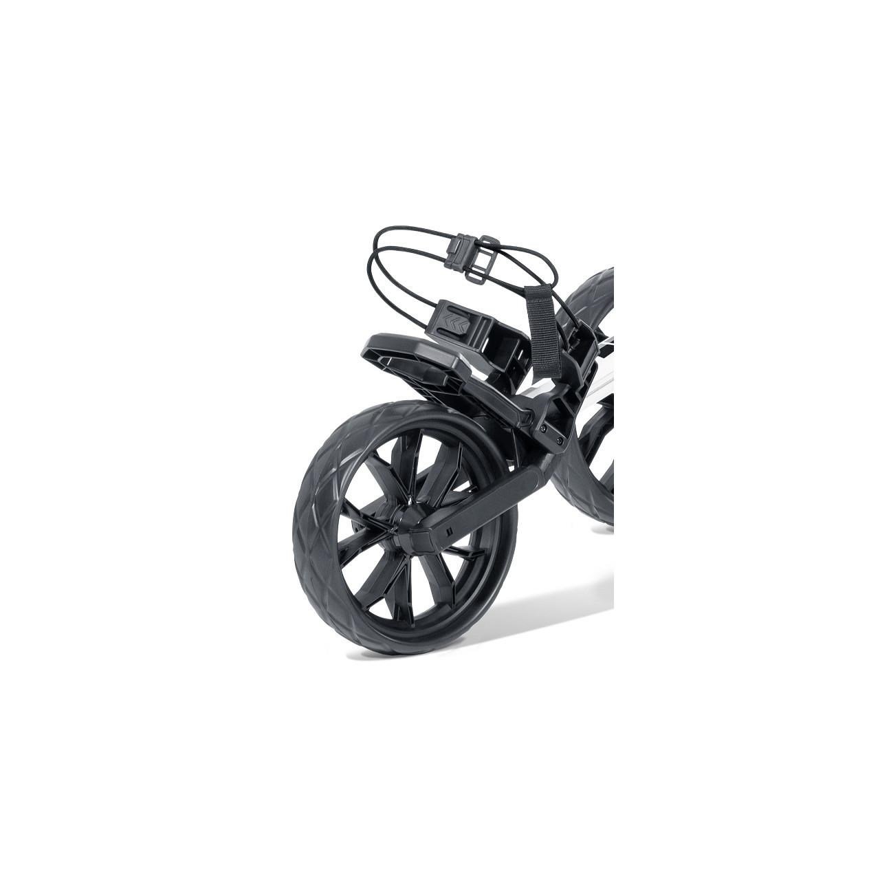 Bag Boy Slimfold Compact handkar, wit/zwart