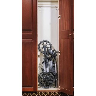 Bag Boy Slimfold Compact handkar, wit/zwart
