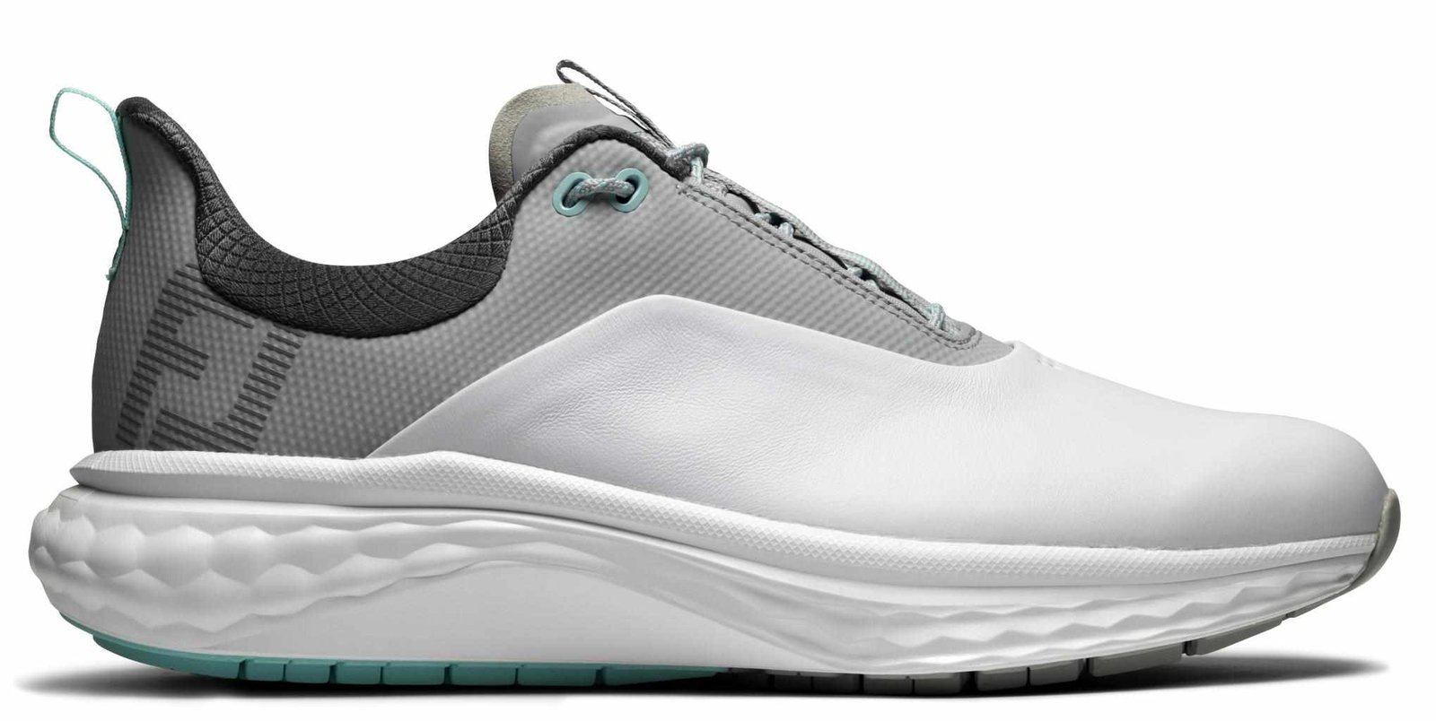 FootJoy Quantum heren golfschoenen, wit/grijs