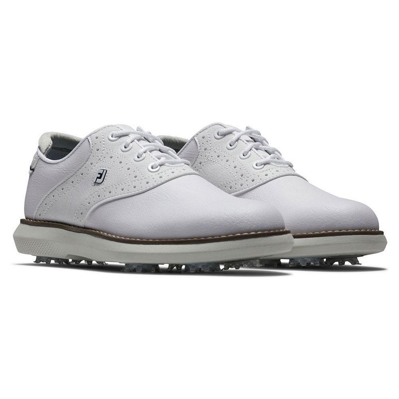 FootJoy FootJoy Traditions junior golf shoes 2024 junior golf shoes, wit