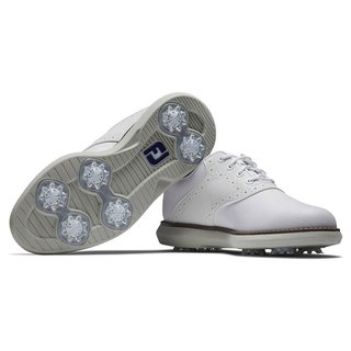 FootJoy FootJoy Traditions junior golf shoes 2024 junior golf shoes, wit