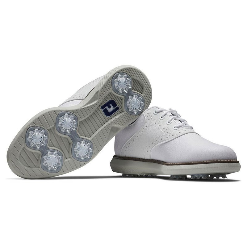 FootJoy FootJoy Traditions junior golf shoes 2024 junior golf shoes, wit