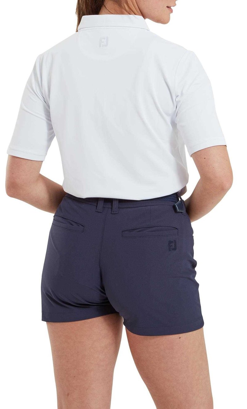 FootJoy Half-Sleeve Pique dames polo, wit