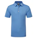 FootJoy Stretch Pique Solid junior polo, blauw