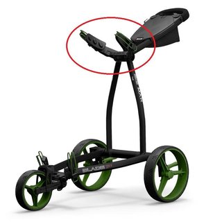 Big Max Spare Part Upper Bag Holder reserveonderdeel, zwart/lime