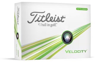 Titleist Velocity golfballen 2024, groen