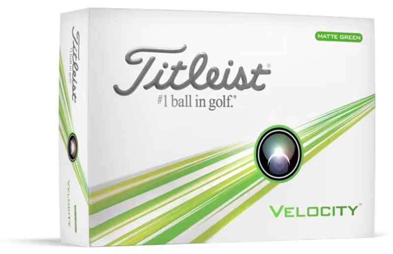 Titleist Velocity golfballen 2024, groen