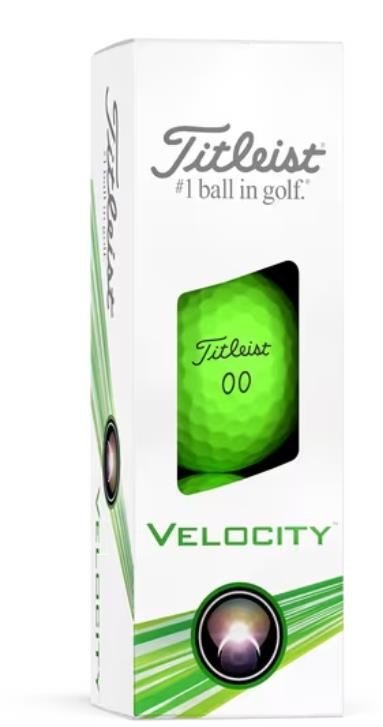 Titleist Velocity golfballen 2024, groen