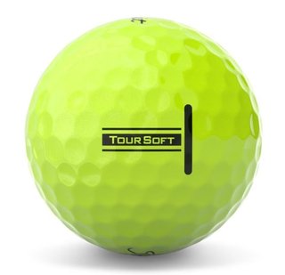 Titleist Tour Soft golfballen 2024, geel