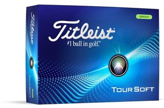 Titleist Tour Soft golfballen 2024, groen