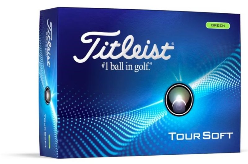 Titleist Tour Soft golfballen 2024, groen