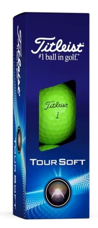 Titleist Tour Soft golfballen 2024, groen