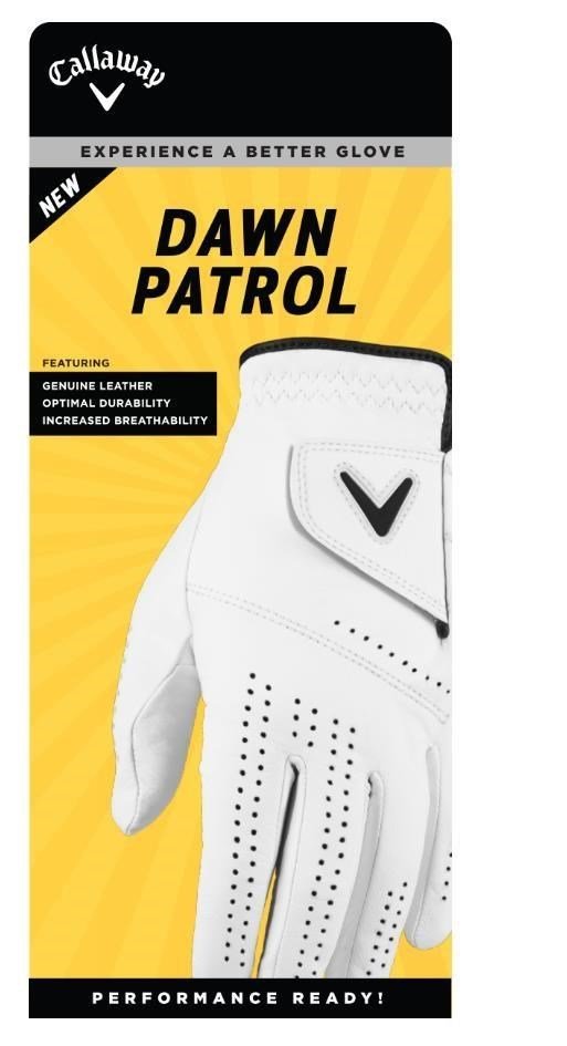 Callaway Dawn Patrol dames golfhandschoen, wit