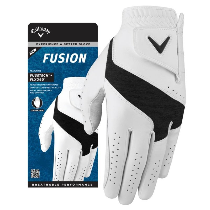 Callaway Fusion heren golfhandschoen, wit