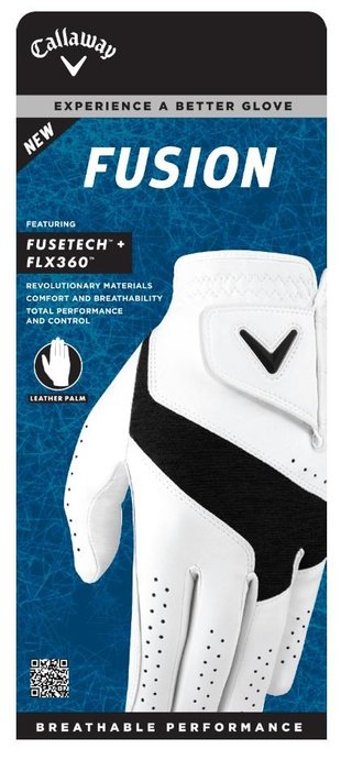 Callaway Fusion heren golfhandschoen, wit