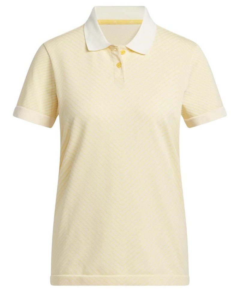 Adidas Ultimate 365 Tour PrimeKnit dames polo, ivory