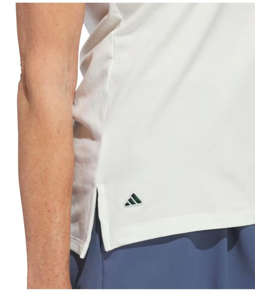 Adidas GO-TO Heathered dames polo, crystal jade mel