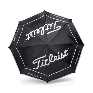 Titleist Tour Double Canopy paraplu 68", zwart/wit