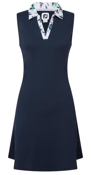 FootJoy Floral Trim damesgolfjurk 2024, navy