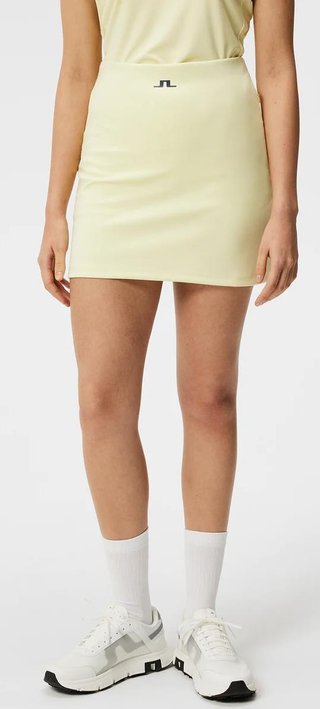 J.Lindeberg Raphaela dames golfrok 2024, wax yellow