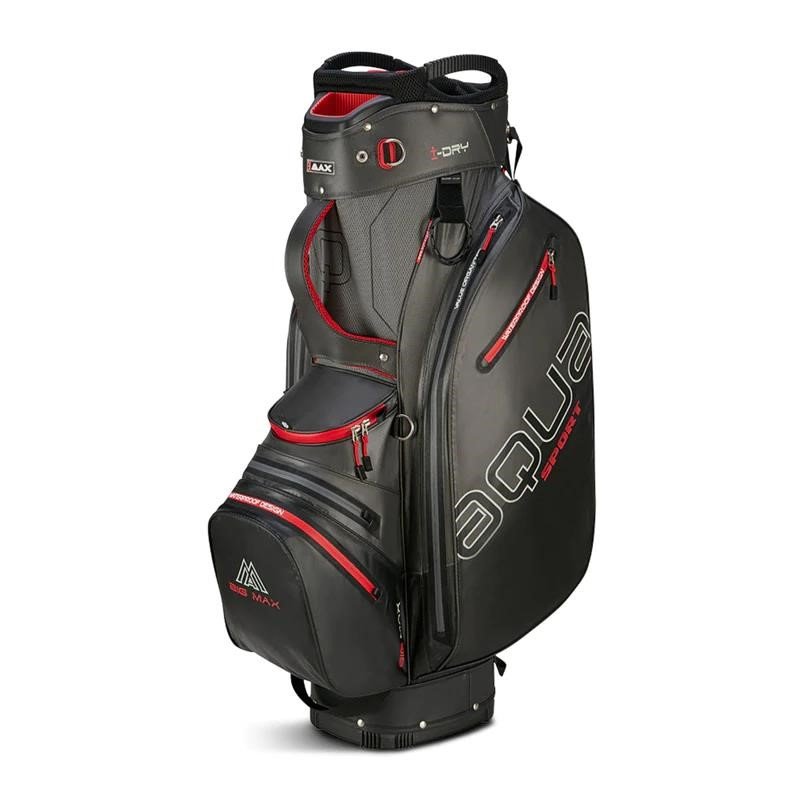 Big Max AQUA Sport 4 cart bag, charcoal/black/red