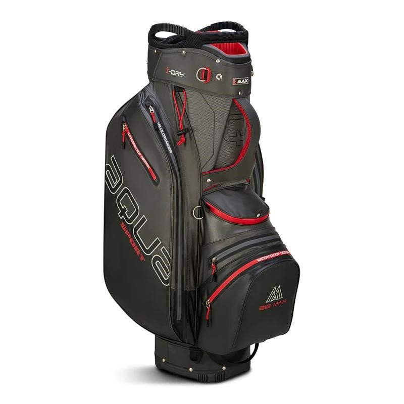 Big Max AQUA Sport 4 cart bag, charcoal/black/red