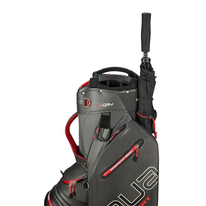 Big Max AQUA Sport 4 cart bag, charcoal/black/red