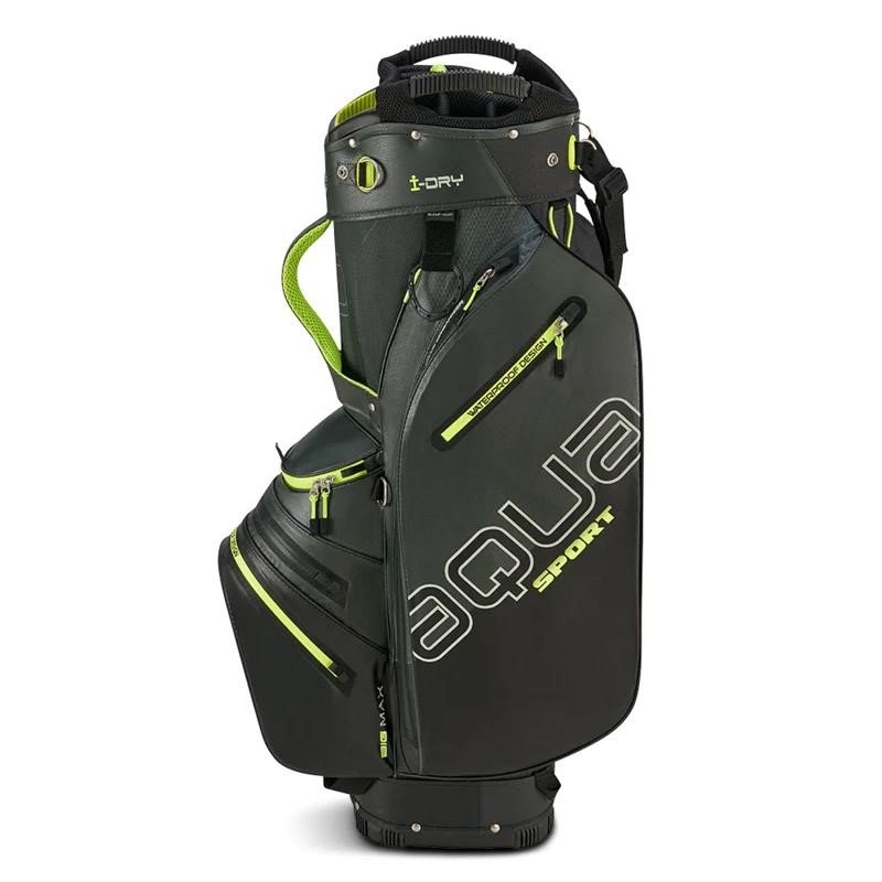 Big Max AQUA Sport 4 cart bag, forest green/black/lime
