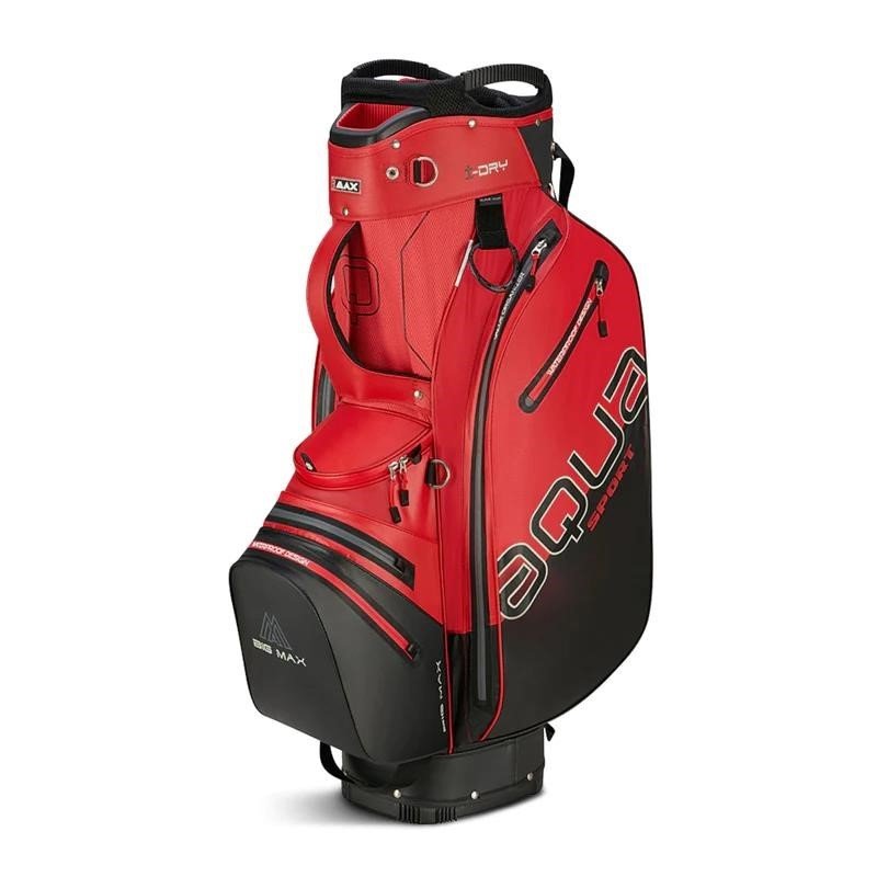 Big Max AQUA Sport 4 cart bag, rood/zwart
