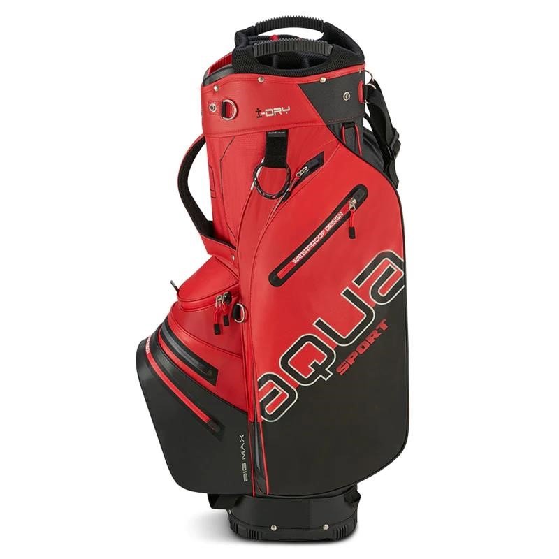 Big Max AQUA Sport 4 cart bag, rood/zwart