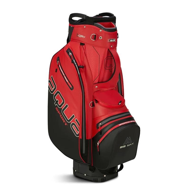Big Max AQUA Sport 4 cart bag, rood/zwart